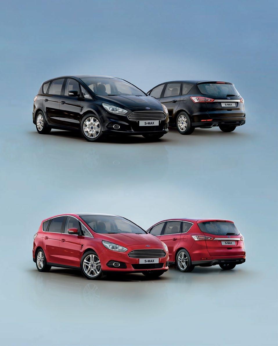 Nowy Ford S-MAX Wyposażenie standardowe bez kompromisów.
