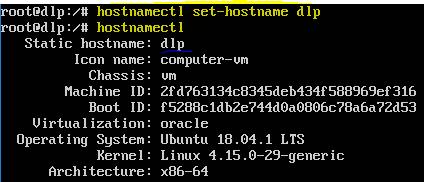 b) Zmień nazwę hosta na stałe. root@dlp:~# hostnamectl set-hostname rol Wyświetlenie parametrów hosta root@dlp:~# hostnamectl (zgłoszenie) 2 Zadanie 3 Ćwiczenie wykonaj w terminalu.