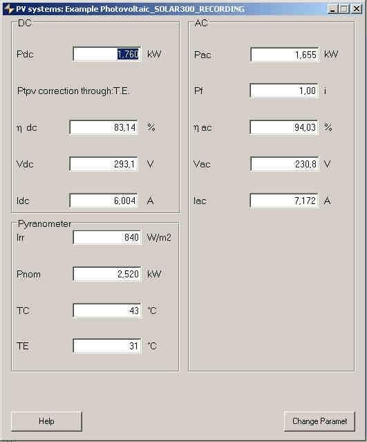 również nezależnie (idealne rozwiązanie podczas wstępnego testu przy instalacji) poza pomiarami