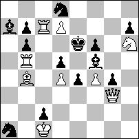 W dwóch grach próbnych białe przesłaniają własną figurę, a czarne bronią się według idei tematu Java wykluczając drugą białą figurę. Trzecia gra próbna parowana jest bezpośrednio. Plan wstępny 1.S:e6?