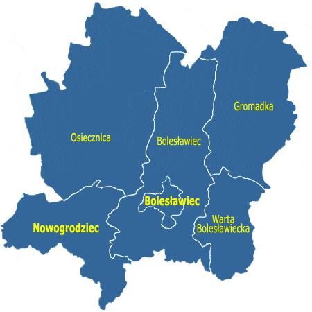 . Ogólna charakterystyka Gminy Nowogrodziec Gmina Nowogrodziec położona jest w powiecie bolesławieckim w województwie dolnośląskim.