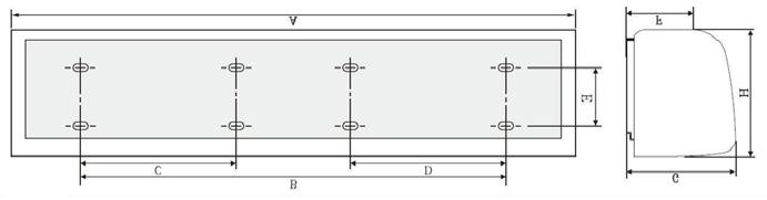 www.kaisai.com 1. IDENTIFICATION & INSTALLATION DIMENSIONS [mm] MODEL A B C D E F G H Net weight (kg) PTN-90H8 900 - - 15.5 PTN-120H10 1200 440 - - 90 132 218 247 19 PTN-150H12 1500 - - 22.