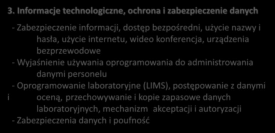 Załącznik lista wskazująca elementy mogące być częścią szkolenia nowego personelu cd. 3.