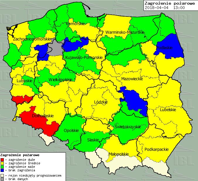 pogody dla Polski na