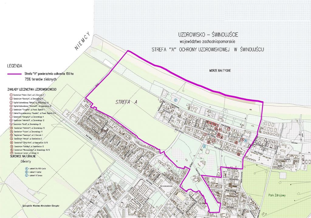Załącznik nr 3 do Statutu Uzdrowiska Świnoujście stanowiący załącznik nr 2 do Uchwały Nr LXV/468/2018 Rady