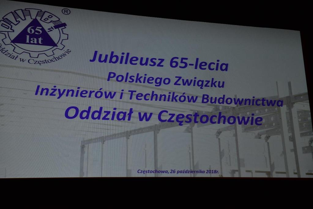 Po uroczystej gali w foyer Klubu Politechnik odbyło się otwarcie wystawy Wacław Zalewski kształtowanie konstrukcji" zorganizowanej wspólnie przez nasz Oddział PZITB i Stowarzyszenie Architektów