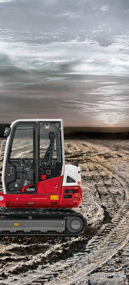 WARIANTY WYPOSAŻENIA KOPARKI TB 260 WARIANT WYPOSAŻENIA V2 (SERIA) Zabezpieczenie Zabezpieczenie układu hydraulicznego na wypadek zerwania przewodu Siłownik podnoszący Siłownik ramienia łyżki Zawór