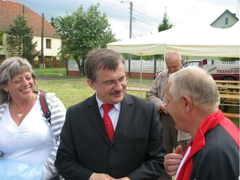 Senator RP Stanisław Jurewicz z prezesem Stowarzyszenie na