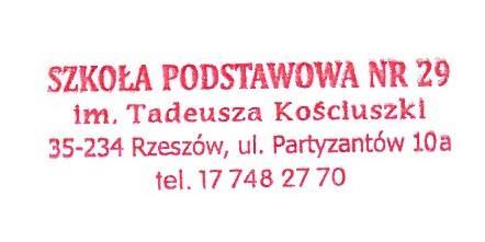 Regulamin Rady Rodziców Szkoły Podstawowej Nr 29 w Rzeszowie Rozdział I Postanowienia ogólne 1 Niniejszy regulamin działalności Rady Rodziców zostaje ustalony na podstawie art. 83 ust.