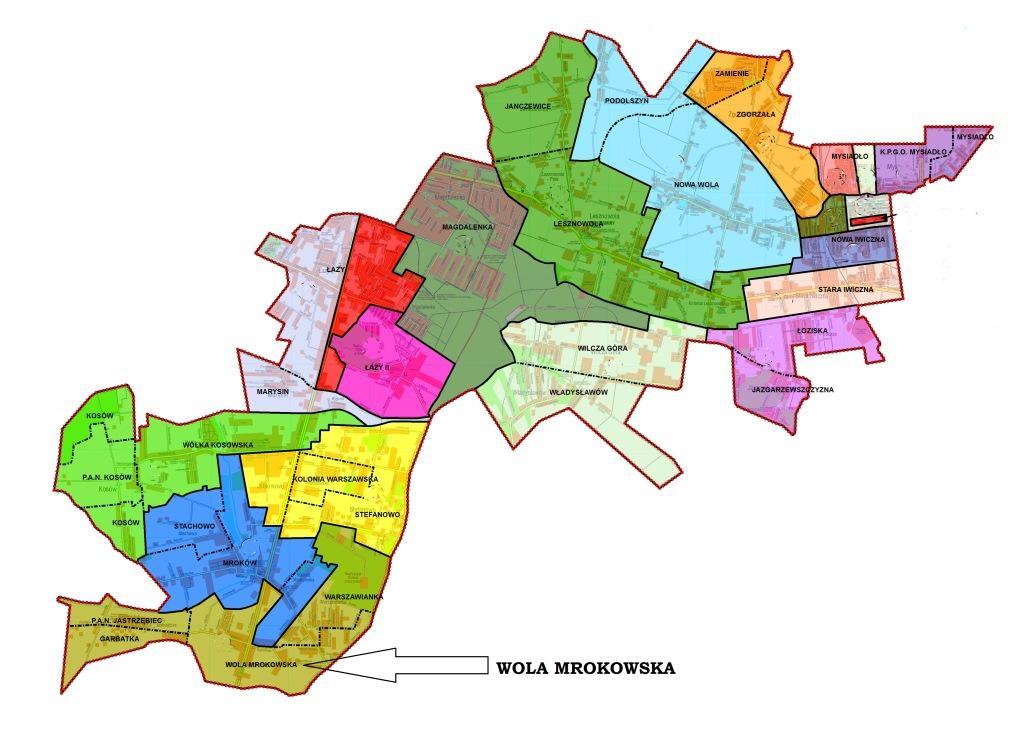 Sołectwo Wola Mrokowska w pigułce Sołtys: Pan