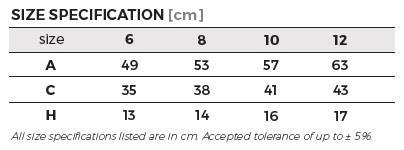 2) Koszulki męskie: XS/S/M/L/XL/2XL/3XL 3) Koszulki dziecięce: 6 lat (122 cm); 8 lat (134 cm); 10 lat (146 cm); 12 lat (158 cm) IX.