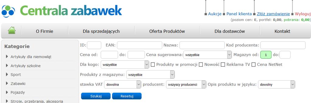 pl należy kliknąć w prawym górnym rogu ikonkę Logowanie Następnie: 1.