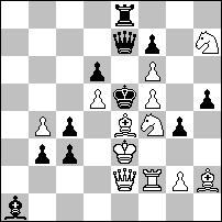 koncepcja: korzyść obu obron to zwalnianie pola b6 w siatce matowej białego króla, a szkodliwość kolejne atakowanie dwu pozostałych wolnych pól.