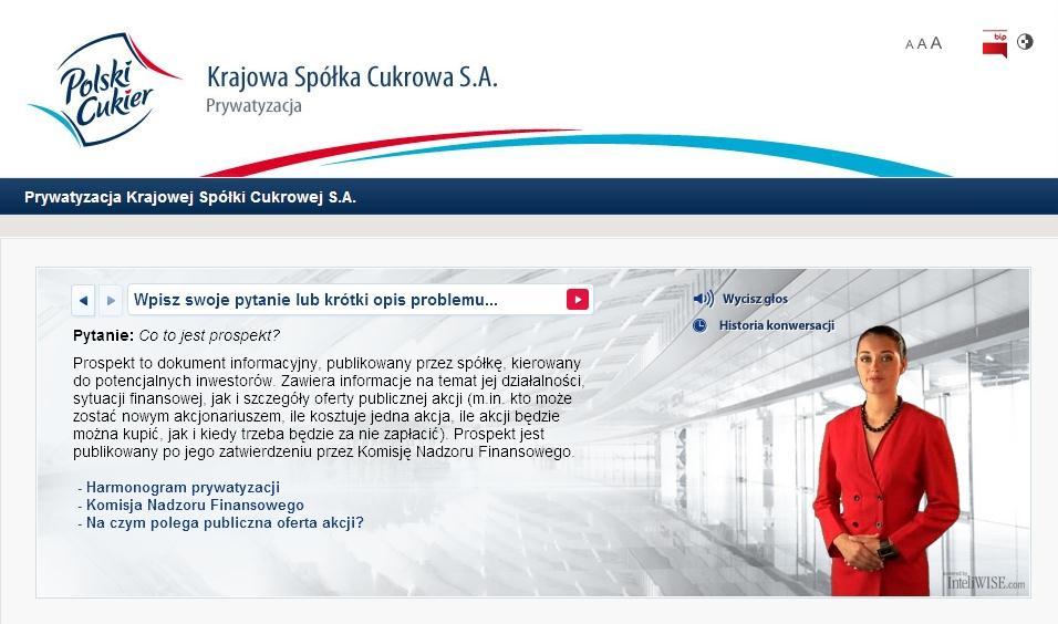 2.1.2. Rozwój funkcjonalności dla klienta Polski Cukier w obszarze prywatyzacji rynku cukru w Polsce. 2.2. Rozbudowa technologii w chmurze czyli Cloud based Ważnym wydarzeniem z punktu widzenia strategii spółki i modelu sprzedaży rozwiązao w chmurze (z ang.