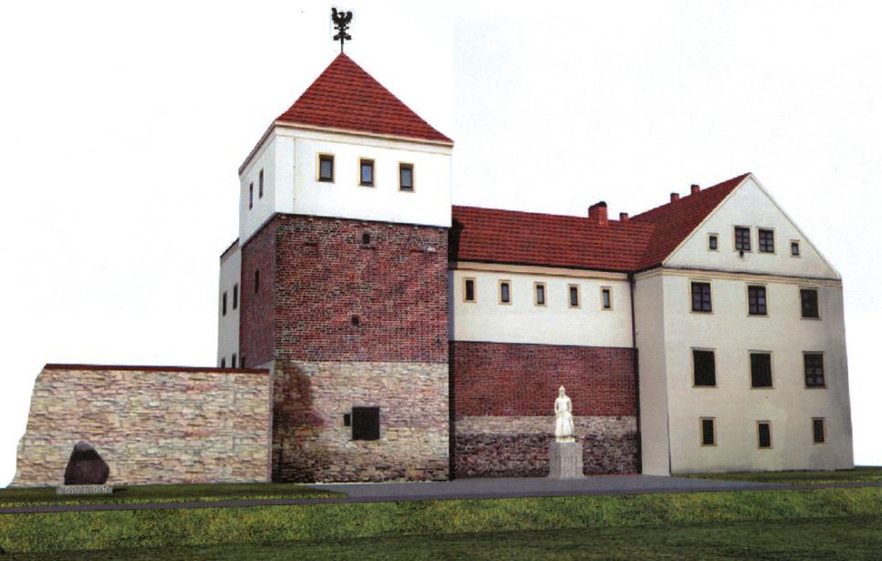 Pomnik będzie stał na skwerze Salgotarjan pod Zamkiem Piastowskim. Całość będzie wyglądała tak, jak obrazuje to wizualizacja poniżej.