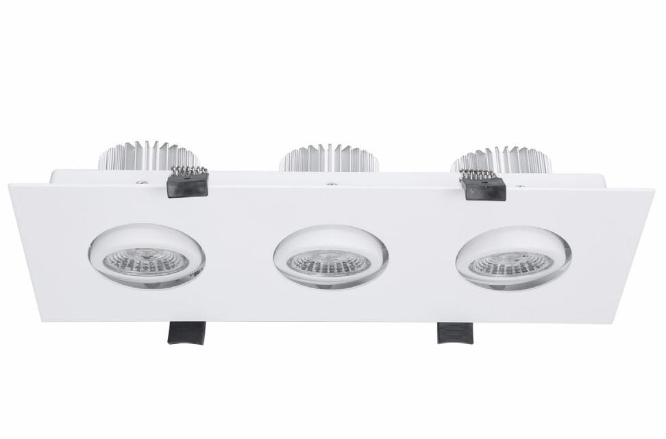 Downlight zespolony Dane produktu Kod produktu Moc Strumień świetlny nominalny Wymiary [W] [lm] (dł. x sz.