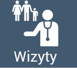 8. Ewidencja wizyt pobytu pacjenta Aby wprowadzić wizytę w pobycie pacjenta, należy najpierw wykonać czynności z rozdziału Wgląd do danych przyjęcia, a następnie