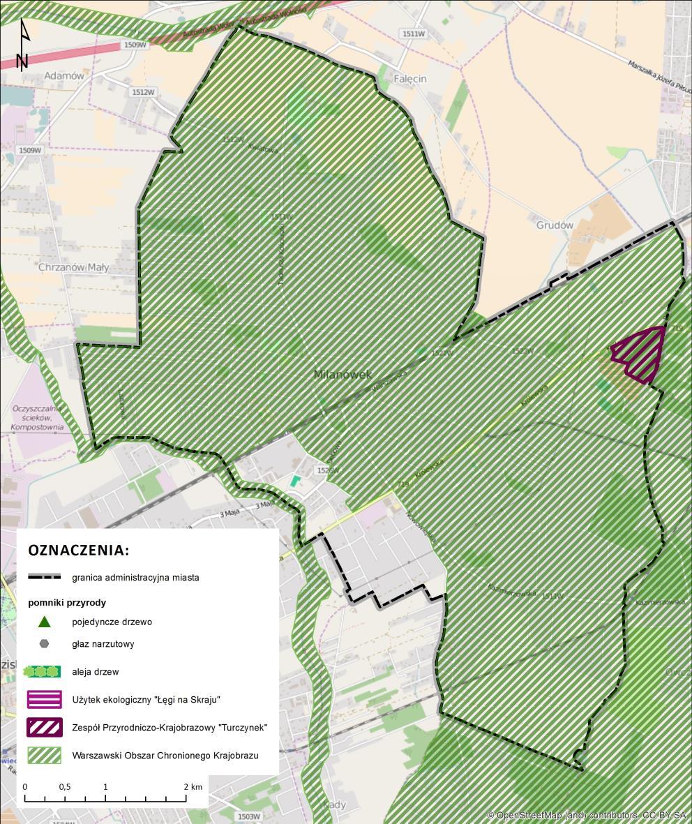 Przyrodniczo-Krajobrazowy Turczynek Użytek ekologiczny Łęgi Na