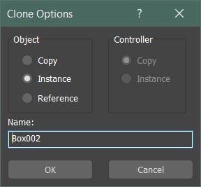 Podstawowe Narzędzia Kopiowanie Kopiowanie klonowanie: skrót ctrl+v lub shift+drag (transformacja)!!! nie używać skrótu ctrl+c!!! Tryby kopiowania: copy pełna kopia instance obj.