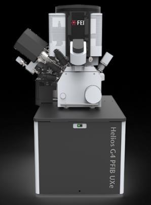 Porównanie parametrów technicznych mikroskopów dwuwiązkowych firmy Nanores SEM/Xe-PFIB SEM/Ga-FIB Napięcie przyspieszające SEM: 350 V - 30 kv