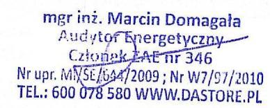 1. Strona tytułowa audytu energetycznego 1. Dane identyfikacyjne budynku 1.1 Rodzaj budynku V LICEUM OGÓLNOKSZTAŁCĄCEGO im. Zbigniewa Herberta 1.2 Rok budowy 1885 1.