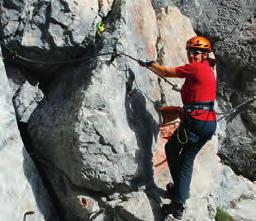 DACHSTEIN T39 Silberkarklamm D112/T39 Ferrata Hias-Klettersteig D113/T39 Ferrata Rosina-Klettersteig D114/T39 Ferrata Siega-Klettersteig C D C C D Wąwóz Silberkarklamm, położony w nieco odosobnionym