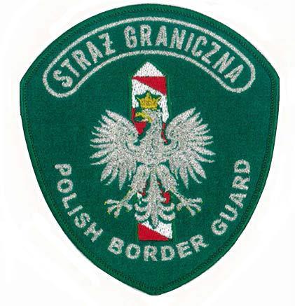 Rysunek - Emblemat Straż Graniczna Polish Border Guard 2.