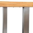 Iron Iron stół Wysokość stołu 76 cm Grubość blatu: 4