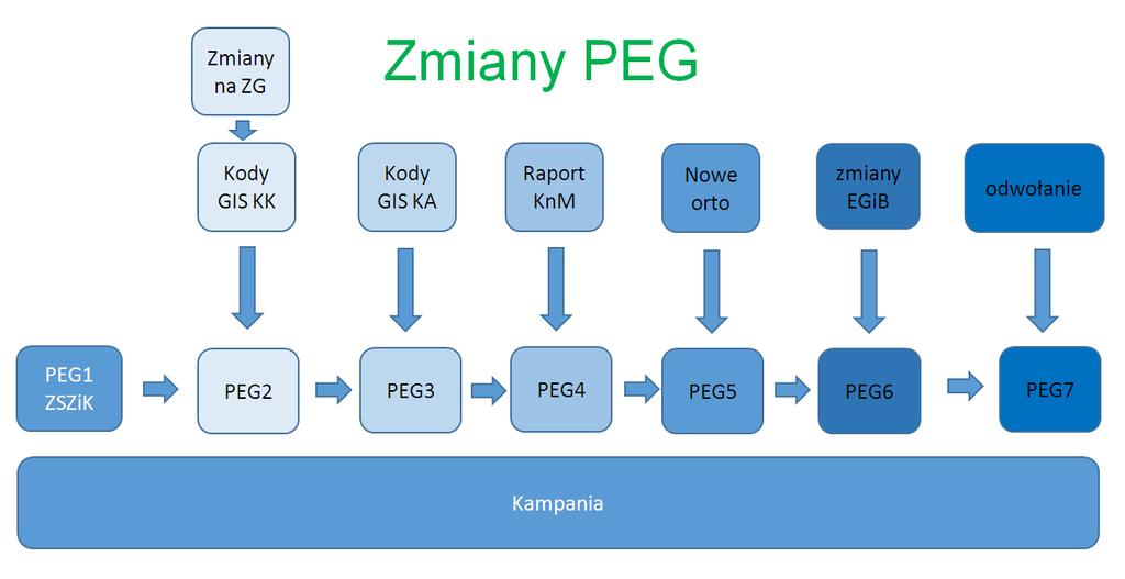 Przetwarzanie informacji z ZG - czynniki