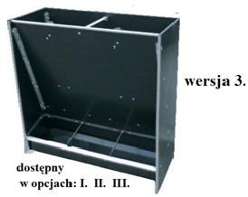 Po odsadzeniu lochy jarzmo unosi się do góry, aby nie przeszkadzało prosiętom. Materiał: stal ocynkowana.