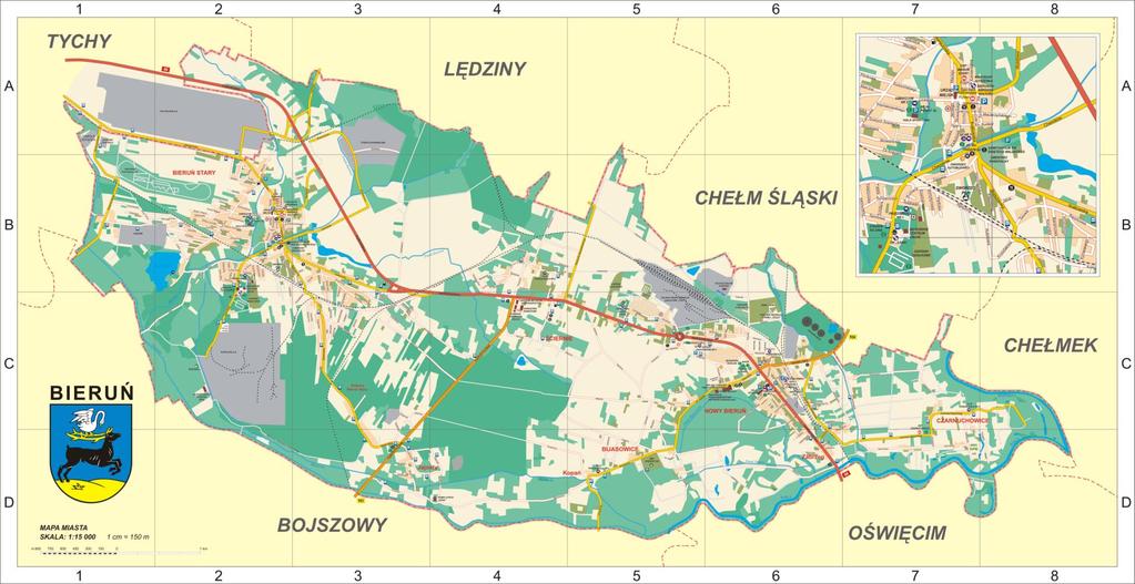 Załącznik nr 2 do Planu rozwoju sieci dróg gminnych w Gminie Bieruń na