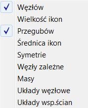 Po obliczeniach program proponuję automatyczną korektę wartości zadanych w pierwszym kroku. Opracowano też poradę: Obliczenia masztów z odciągami.