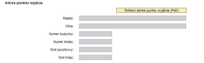 Jeżeli weryfikacja wizualna jest właściwa tzn. jeżeli adres podpowiedziany przez system jest zgodny z adresem wynikającym z umowy klienta wówczas podany numer PoD - Id. punktu wyjścia jest prawidłowy.