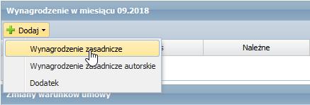 Płace VULCAN. Jak opisać składniki wynagrodzenia i potrącenia na umowie nauczyciela? 4/8 Definiowanie składników wynagrodzenia na umowie nauczyciela Wynagrodzenie zasadnicze 1.