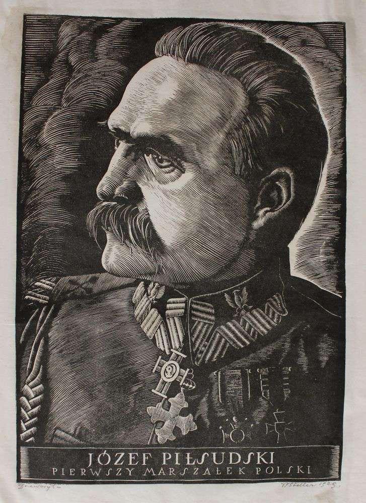 67. Paweł Steller(1895-1974) Józef Piłsudski Pierwszy Marszałek