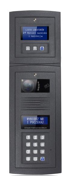 e BPIECZEŃSTWO specjalne śruby bezpieczeństwa chroniące centralę domofonową przed kradzieżą program PC-OPTIMA do konfiguracji