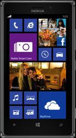 Nokia Lumia 925 Parametry Dane Ekran 4,5, 768 x 1280 pikseli, AMOLED, 16M kolorów, 332 ppi Układ graficzny Adreno 225 Procesor Taktowanie procesora RAM / pamięć wbudowana System 2-rdzeniowy Qualcomm