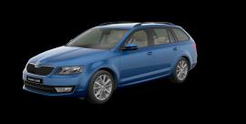 ŠKODA Octavia Combi Style Kolor: Błękit Race Metalizowany Wersja wnętrza: Czarny ID Konfiguracji: SA1234630 Silnik: 2,0 TDI 135 kw (184 KM) 6-biegowa automatyczna DSG 4x4 117 740 zł Cena