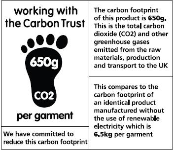 2.5. Znak redukcji CO 2 Carbon Trust, organizacja finansowana przez rząd brytyjski, wprowadziła nowe znakowanie produktów etykietą redukcji węgla ( carbon reduction label ).