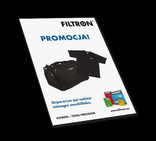 Konieczność stosowania logotypu filtron Na wszystkich materiałach marketingowych dotyczących marki FILTRON, należy bezwzględnie stosować odpowiedni logotyp tej marki.