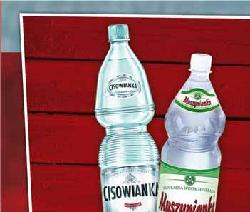 WODA CISOWIANKA 1,5 L gazowana, niegazowana,