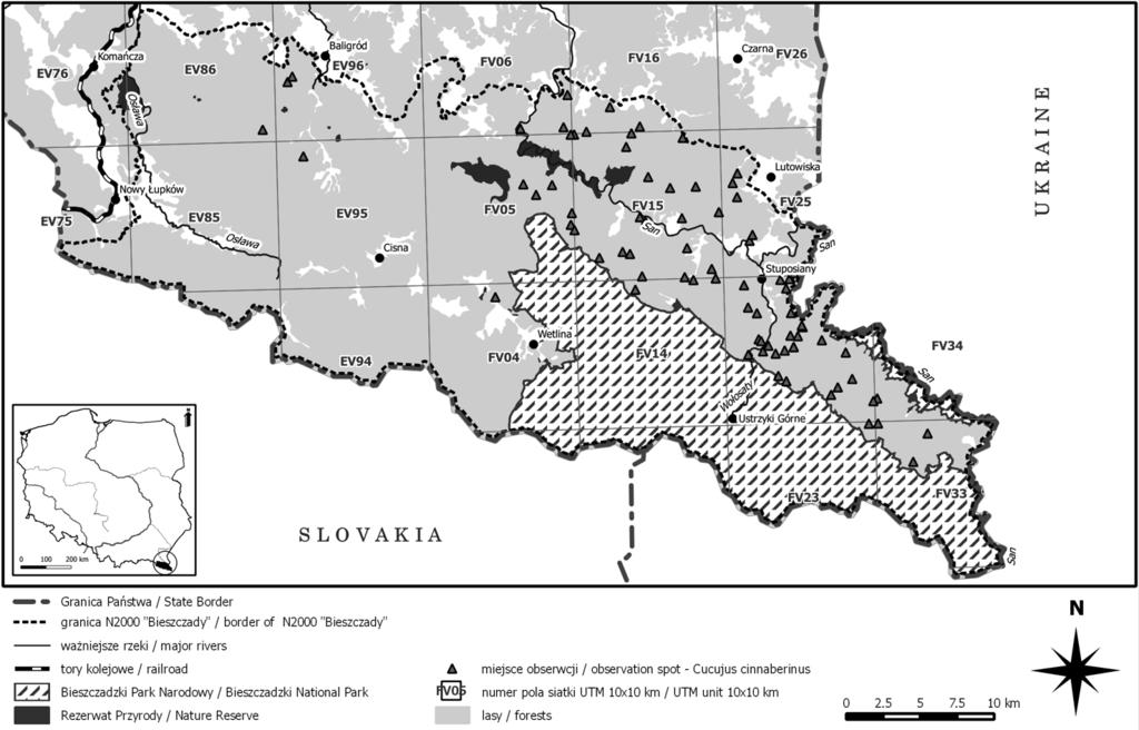 T. Olbrycht i inni Występowanie zgniotka cynobrowego... 313 Ryc. 1.