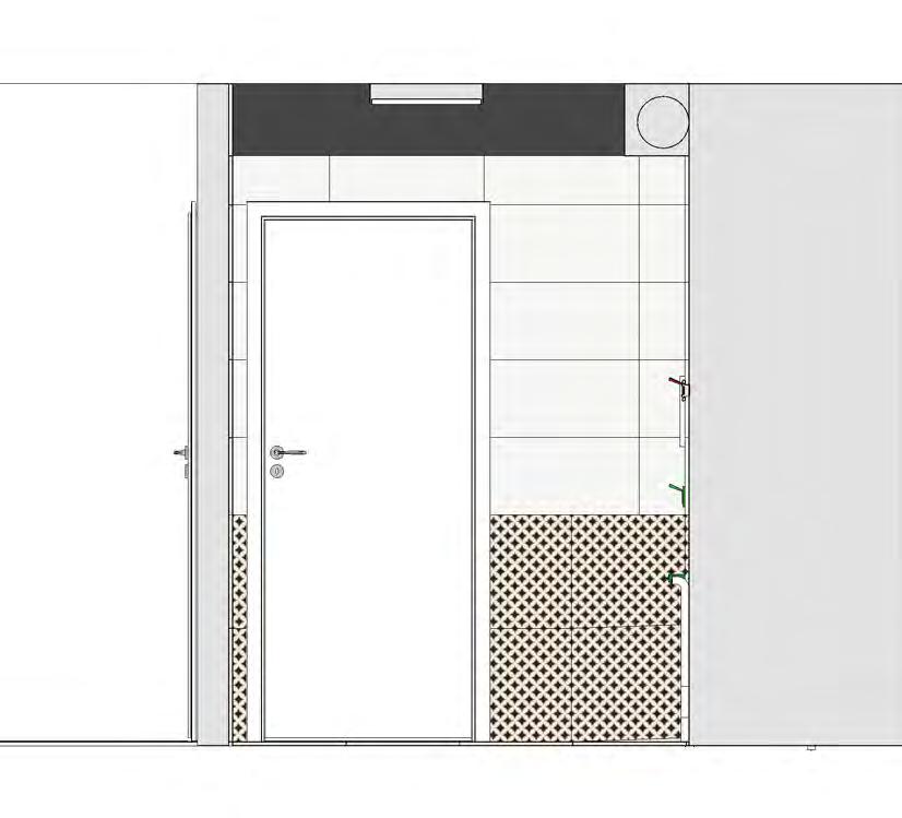 26 WYKONAĆ ZABUDOWĘ G-K RURY WENTYLACYJNEJ DO POZIOMU SPODU NADPROŻA WKLEJENIE PŁYTY G-K 2 x 44,0 do wysokości zabudowy G-K INWESTOR: