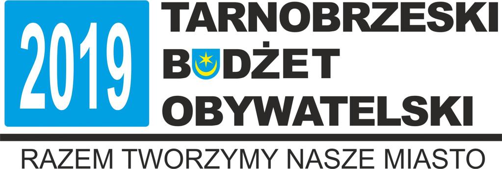 Załącznik nr 3 do Regulaminu przeprowadzania Tarnobrzeskiego Budżetu Obywatelskiego Miasta Tarnobrzega na rok 2019 Logotyp używany