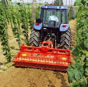 EL HRB Maszyny do uprawy gleby w sadach i winnicach PORÓWNAJ I WYBIERZ MODEL EL LUB HRB DOPASOWANY DO TWOJEGO CIĄGNIKA.