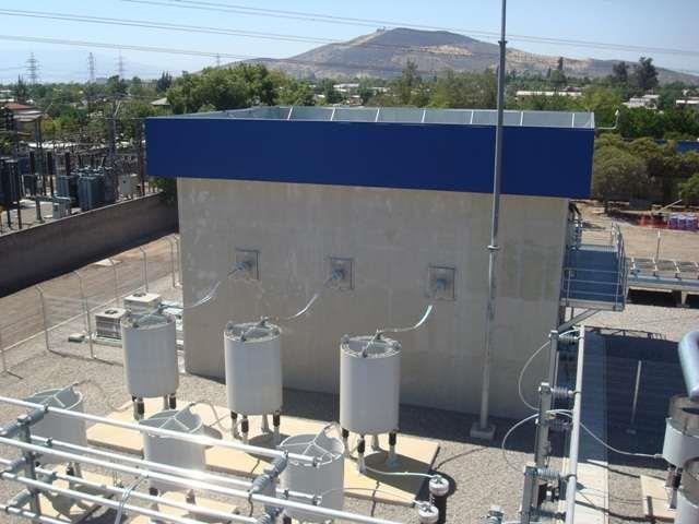 Przykład aplikacji stabilizacja systemu elektroenergetycznego Cerro Navia, Chile Przeznaczenie: stabilizacja systemu przesyłowego, zwiększenie możliwości przesyłowych systemu Moc układu: 65 MVar ind.