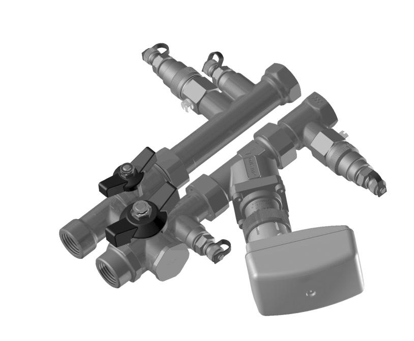 X X - X - X - X A Skok 2,5 mm Kv zwężki pomiarowej Venturiego C Skok 5.0 mm 0.198-0.598-1.394-2.361 Zawór Średnica/rozstaw Elementy na zasilaniu Króciec na zaworze Optima Compact Przepł.