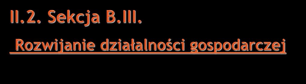 Operacje związane z budową, przebudową