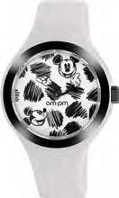 DISNEY BY APART AM:PM DISNEY DP155-U345, zegarek unisex, koperta 42 mm, kauczuk, mechanizm kwarcowy,