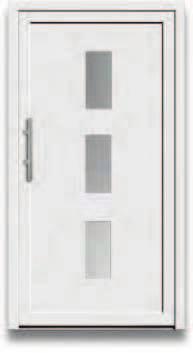 pochwyt: 2409-13 stal [E] Model 8726 wyposażenie dodatkowe: szkło ornamentowe Satinato białe